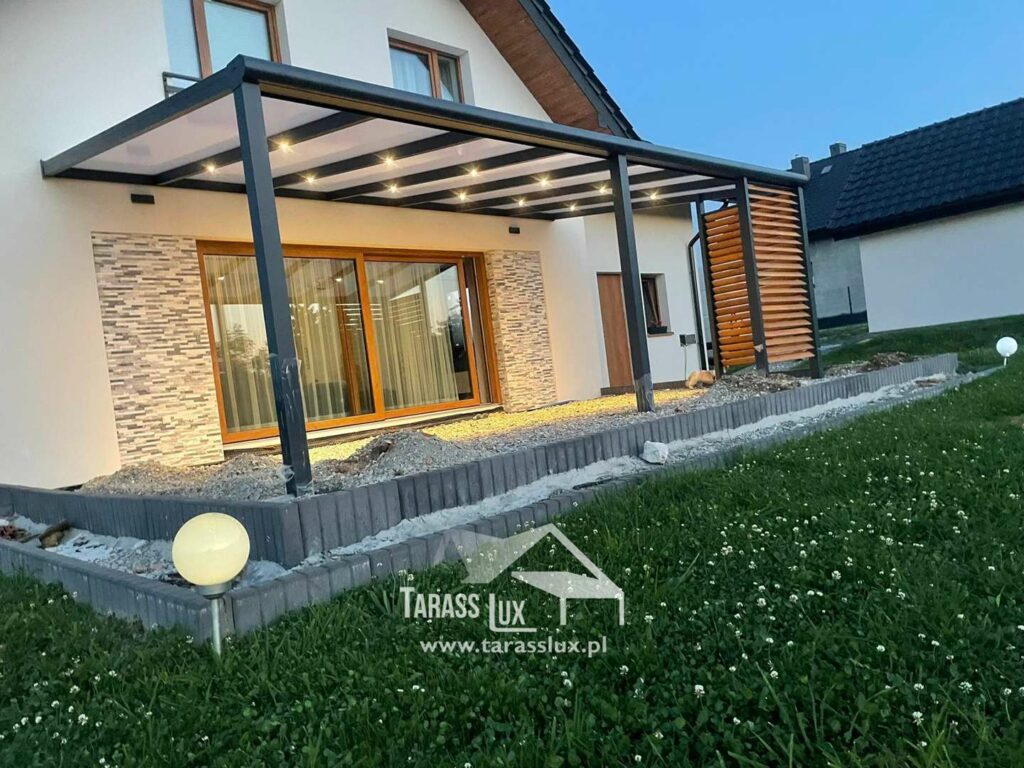 pergola z deseczkami Kraków