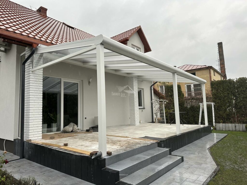 Aluminiowe zadaszenie tarasu Zamość