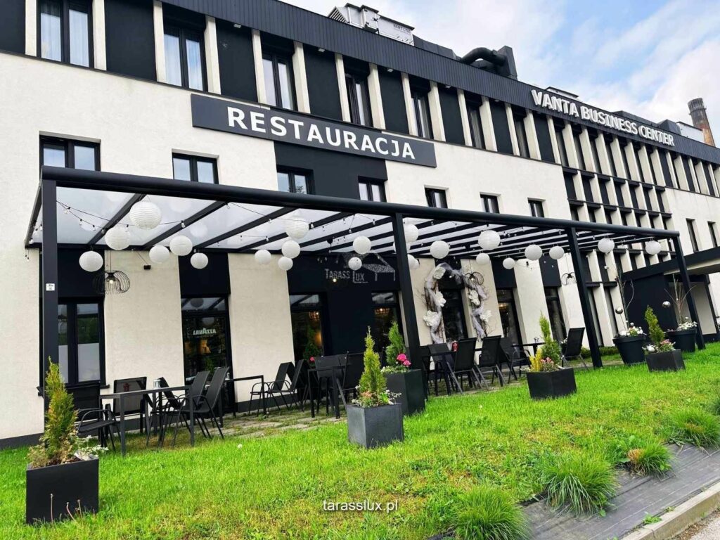 Zadaszenie dla restauracji Kraków